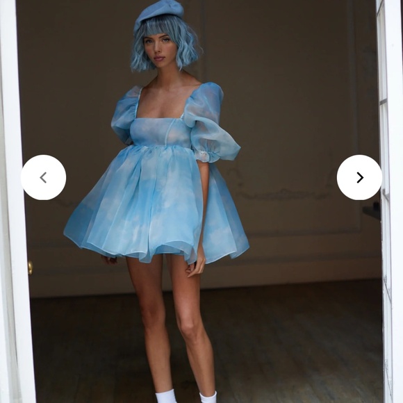 Selkie brand Head in the Clouds puff dress - Picture 2 of 7